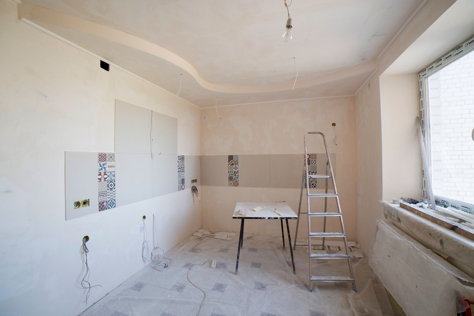 Kitchen under renovation